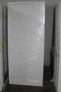 lot 225 image: Lot of (5) Primed Solid Wood Door Blanks