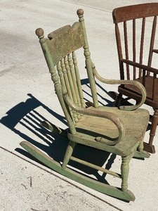lot 17 image: Three Childrens Rocking Chairs