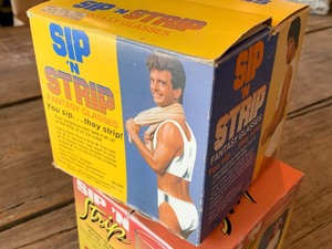 lot 140 image: Two BoxesSets of Sip n Strip Fantasy Glasses