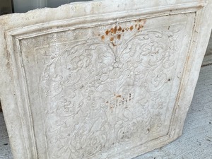 lot 196 image: Vintage Cement Baroque Relief w Mythological Gods