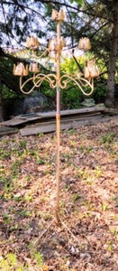 lot 244 image: Vintage Floor Standing Candelabra