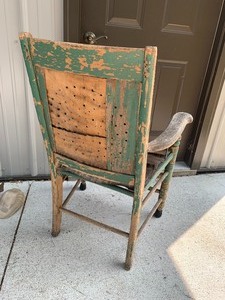 lot 224 image: Vintage Wooden Chair