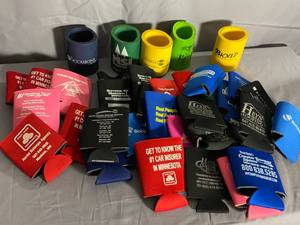 lot 136 image: Large Assortment of Can Koozies