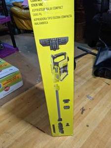 lot 8 image: Ryobi One Compact Cordless Stick Vac NIB