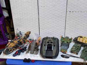 lot 110 image: Large Lot of G.I. Joe Vehicles & Accessories