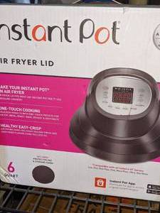 lot 65 image: Instant Pot Air Fryer Lid