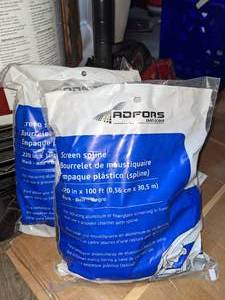 lot 77 image: 2 Packages of Adfors Screen Spline .220 x 100