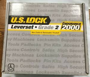 lot 183 image: 2 US Lock Leverset Endurance 2000 Series Grade 2 Sets