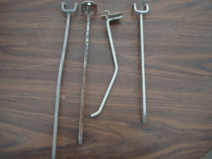 lot 13 image: Pegboard Hooks