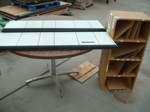 lot 34 image: Whiteboards, Cabinet