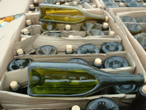 lot 47 image: Bottle Planters