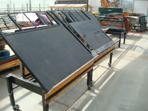 lot 104 image: Display Tables