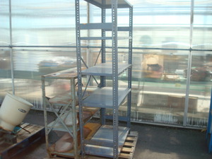 lot 160 image: Metal Shelves