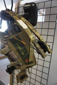 lot 14C image: The Game Plan Brand Camo Cross Bow Cross Over CaseBack Pack