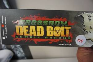 lot 105 image: Easton Dead Bolt Zombie LE 20 Cross Bow Bolts
