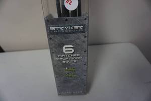 lot 112 image: 6 - Stryker Cross Bows 22 Game Over Cross Bow Bolts