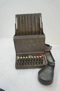 Vintage automatic cashier