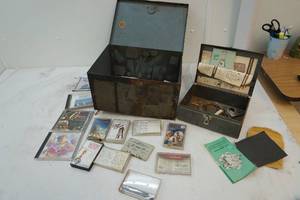 Metal box, cassettes