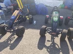 lot 340 image: Prime Cart Quad Pedal Racers - Quantity 2 carts