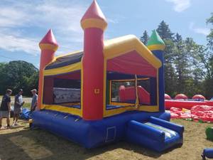 lot 334 image: 15 x 15 Multicolor Bouncer