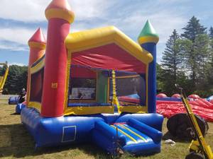 lot 335 image: 15 x 15 Multicolor Bouncer