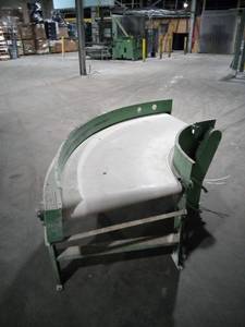 Protec XB2830 Sensor Driven Auto Conveyor with a 90 Degree Elbow Feature