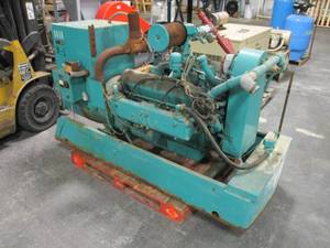lot 1 image: Onan 85 KR Generator