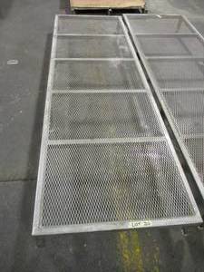 lot 20 image: Metal Grated Shelf