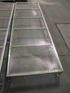 lot 21 image: Metal Grated Shelf
