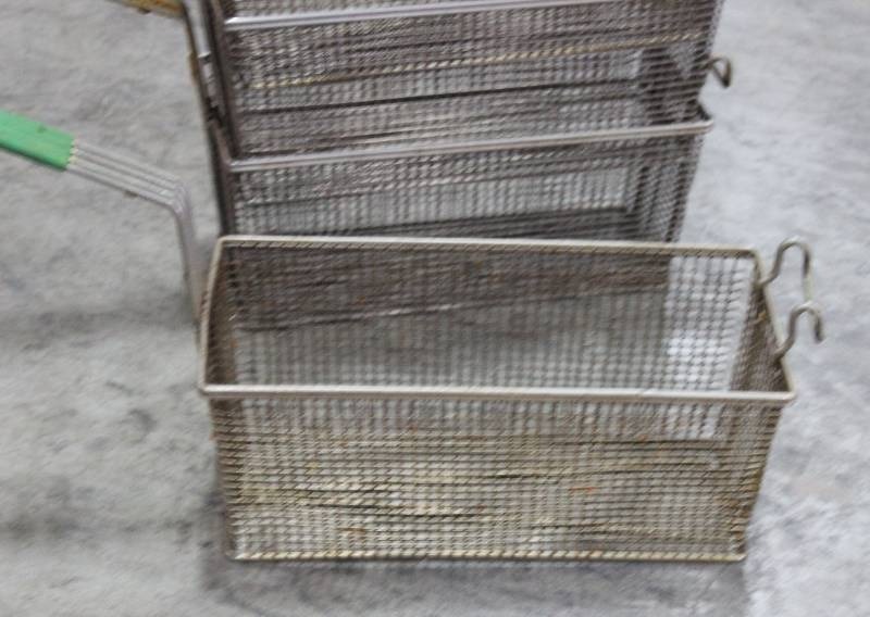 Deep Fryer Baskets Lot Of 4