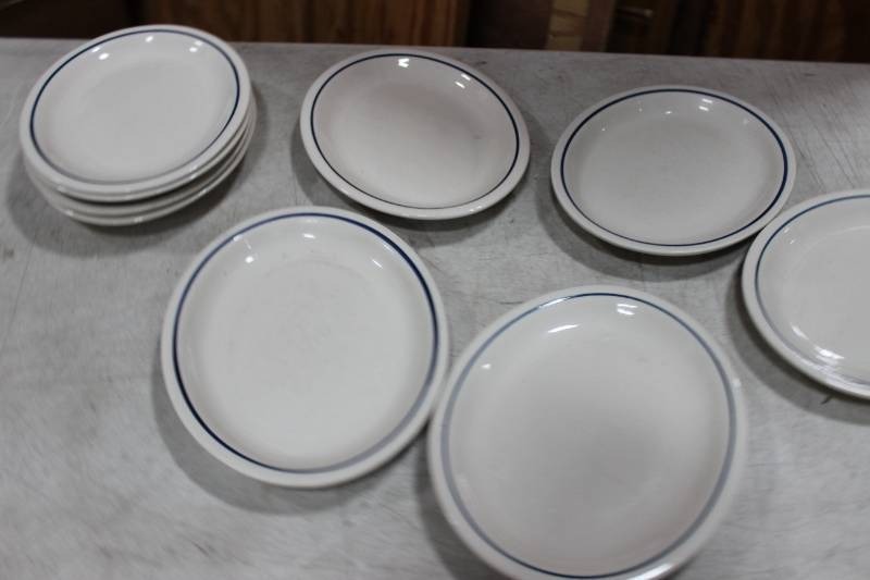 Oval China Dinner Dishes Lot Of 6