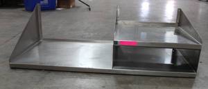 Overhead NSF Commercial Stainless Steel Shelf
