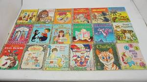lot 28 image: Eighteen Little Golden Books From 1974