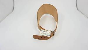 lot 60 image: Altus Tan Leather Weight Lifting Belt