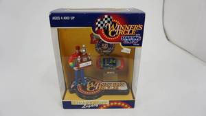 lot 92 image: Winners Circle With Starting Lineup Figure & #24 Miniature Car