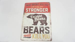 lot 120 image: Metal Sign
