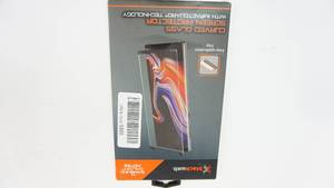 lot 137 image: Blackweb For Samsung Galaxy Notes Curved Glass Screen Protector