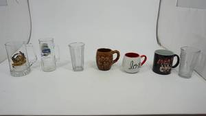 lot 142 image: Glasses & Cups For Beverages & Coffee