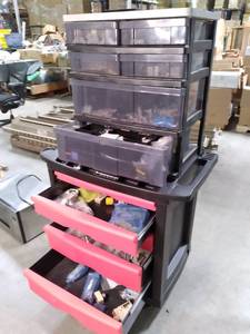 lot 19 image: Heavy duty Plastic base, Sturdy top...