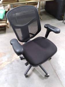 lot 24 image: Office Chair, Armrest taped See Ph...