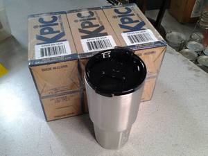 lot 80 image: (6 pk.) KPIC 20oz. Stainless Steel ...