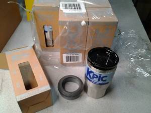 lot 85 image: (6 pk.) KPIC 14oz. Stainless Steel ...