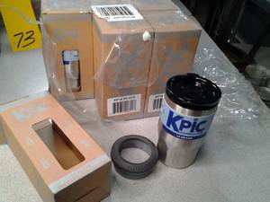 lot 86 image: (6 pk.) KPIC 14oz. Stainless Steel ...