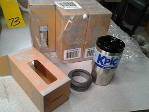 lot 88 image: (6 pk.) KPIC 14oz. Stainless Steel ...