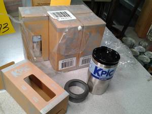 lot 89 image: (6 pk.) KPIC 14oz. Stainless Steel ...