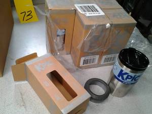 lot 91 image: (6 pk.) KPIC 14oz. Stainless Steel ...