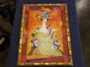 lot 31 image: Khomsky Oil on Canvas