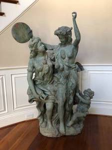 lot 1 image: Bacchanalia of Dionysius Bronze