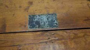Antique Pine Immigrant Trunk