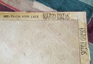 70s Edward Fields Custom Area Rug  100% Virgin Wool